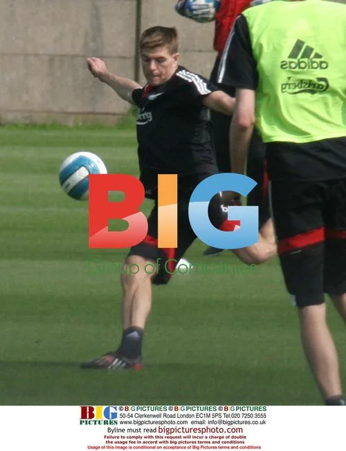 Liverpool Players Train for Spurs Match