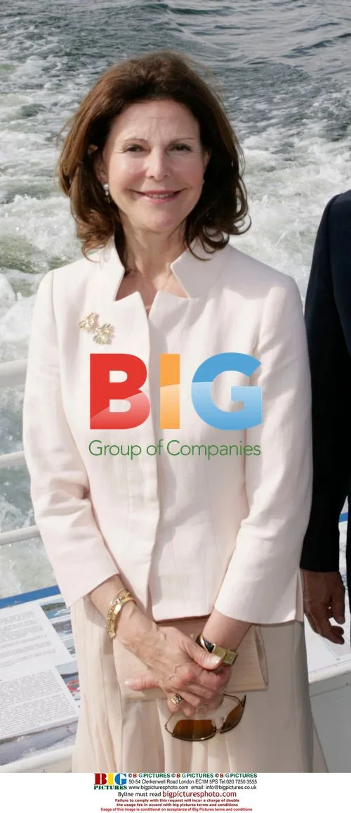 King Gustaf and Queen Silvia of Sweden visit Alqueva, Portugal
