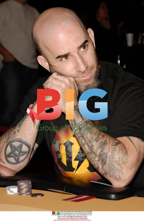 Scott Ian at 'Ante Up for Africa' Poker Tournament