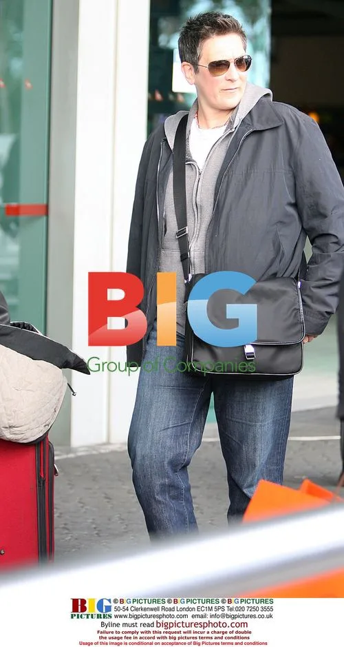 KD Lang arrives at Perth Airport, Australia