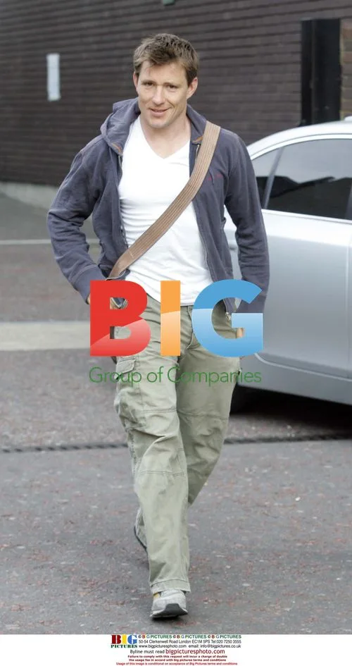 Ben Shepherd Seen Leaving GMTV Studios