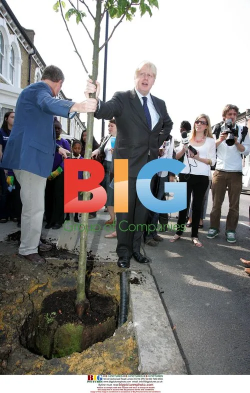 Mayor of London plants tree in Brixton