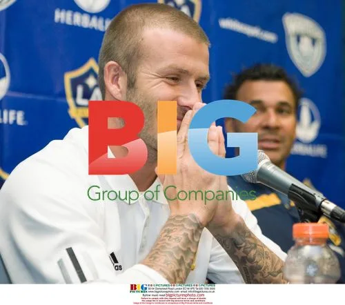 David Beckham & Ruud Gullit press conference
