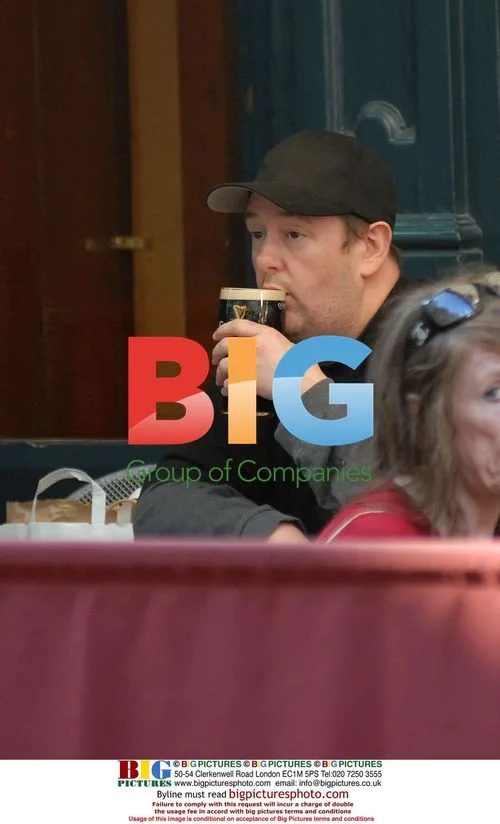 Comedian Johnny Vegas out with mystery woman