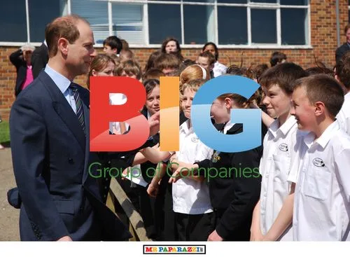 Prince Edward visits school in Yeovil