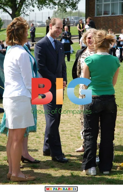 Prince Edward visiting Westfield Community School