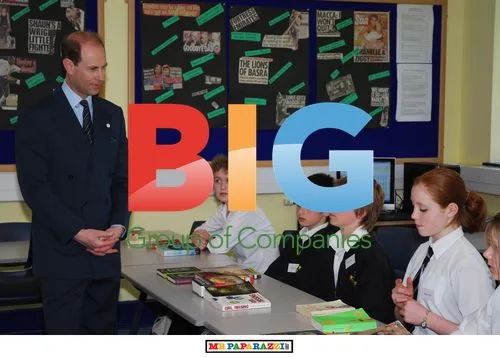 Prince Edward Visits Westfield Community School