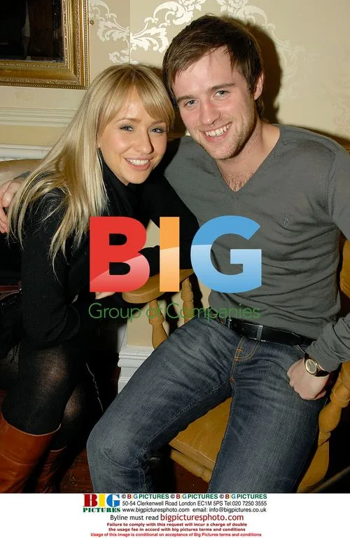 Jonas Armstrong and Sammy Winward at B&B in Blackpool