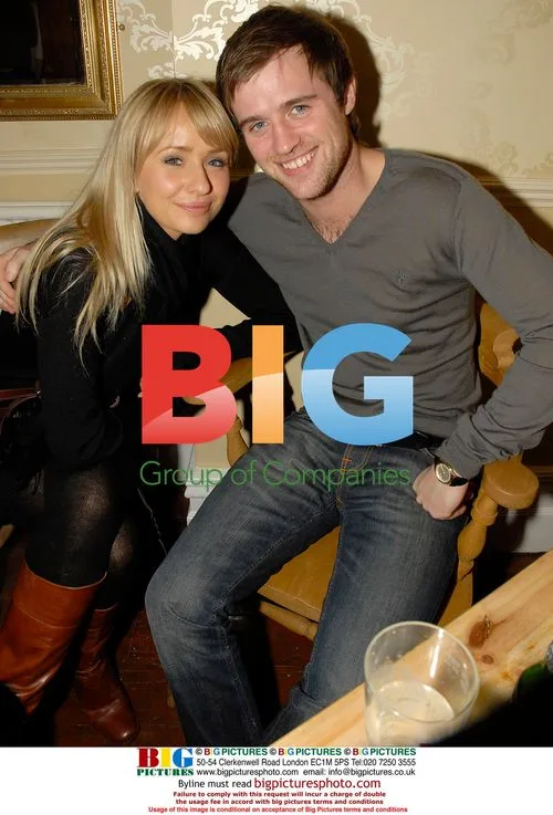 Jonas Armstrong and Sammy Winward at B&B in Blackpool
