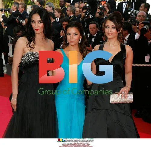 Rachida Brakni, Eva Longoria Parker and Aishwarya Rai at Cannes