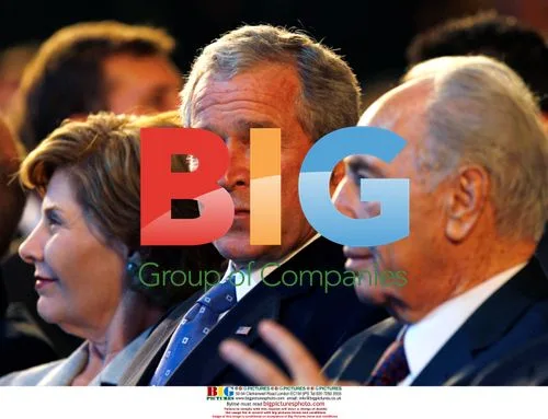 Olmert and Bush speak at Israel conference