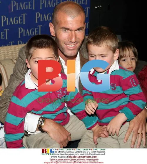 Zidane at Apascovi Golf Tournament