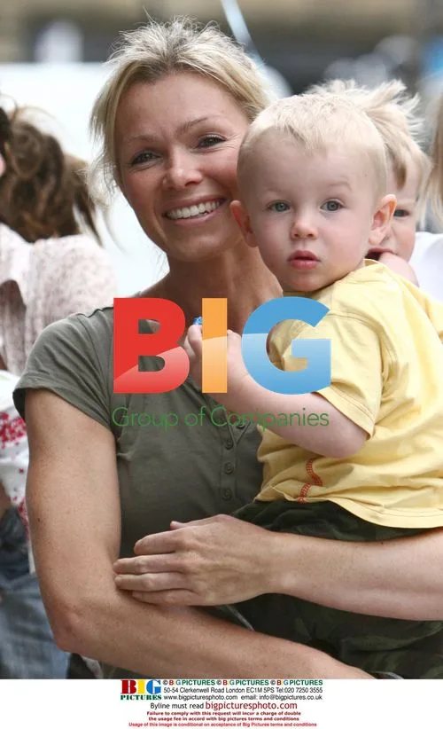 Nell McAndrew takes part in Breast Feeding event