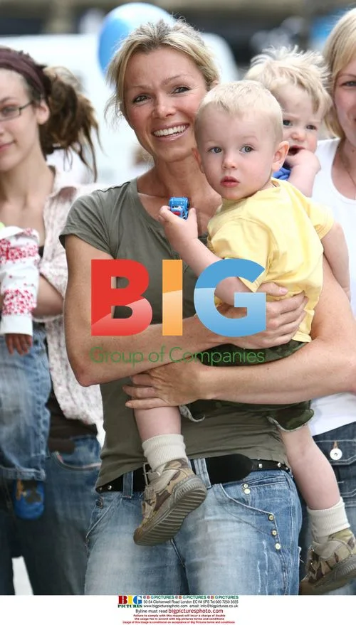 Nell McAndrew at Breastfeeding Awareness Event
