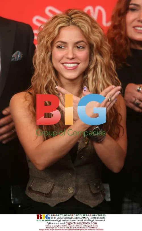 Shakira at Alas Foundation press conference