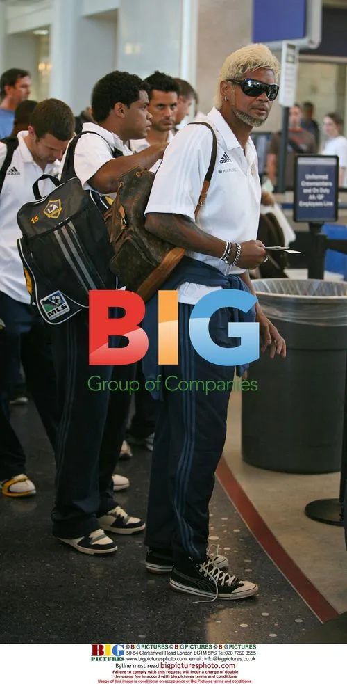 David Beckham at LAX Airport