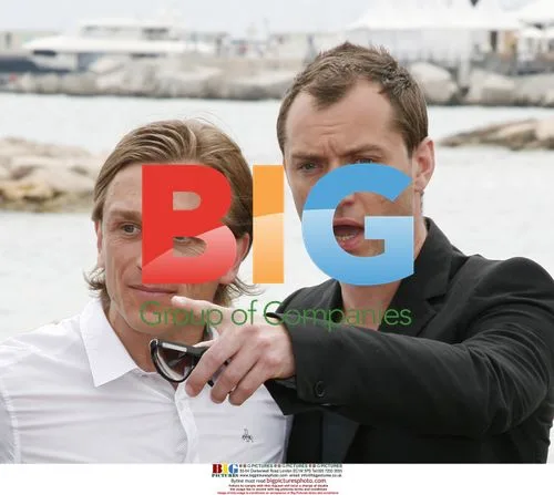 Jude Law and Jeremy Gilley at "The Day After Peace" photocall