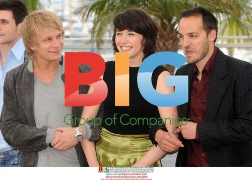 Jeremie Renier, Alban Ukaj and Fabrizio Rongione at Cannes