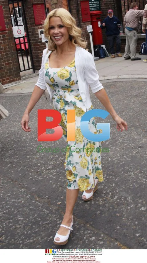 Celebrities at Chelsea Flower Show in London