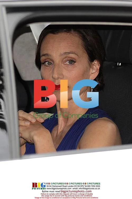 Kristine Scott Thomas at Cannes boat party