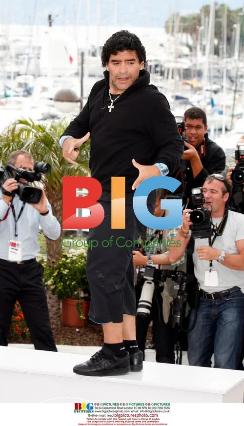 Diego Maradona at Cannes Film Festival