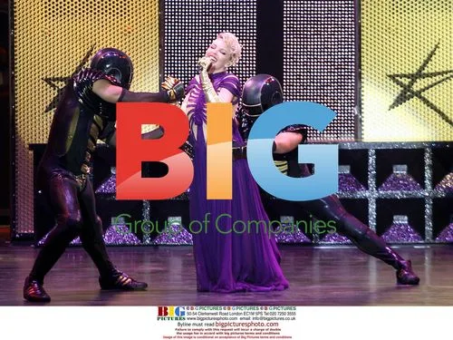 Kylie Minogue during Kylie X 2008 tour