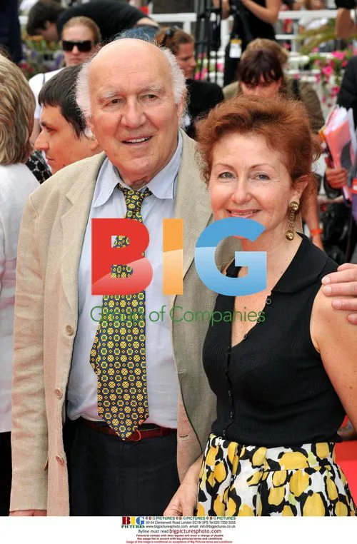 Michel Piccoli and wife Ludivine Clerc at Cannes Film Festival