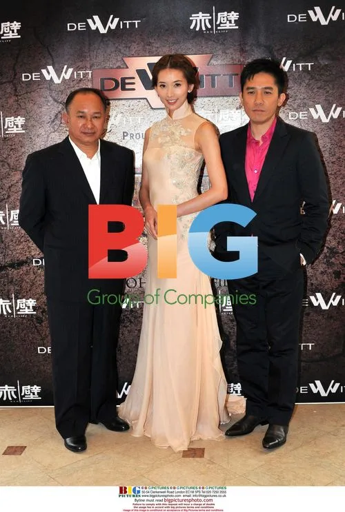 John Woo, Tony Leung and Lin Ling-Chi at Cannes
