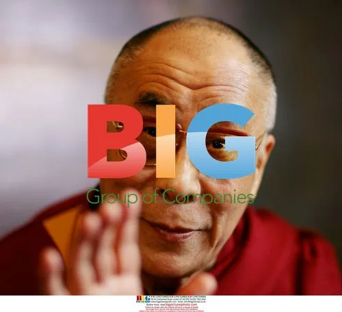 Dalai Lama at press conference in London