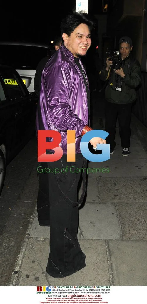 David Gest and Prince of Brunei Leaving Nobu