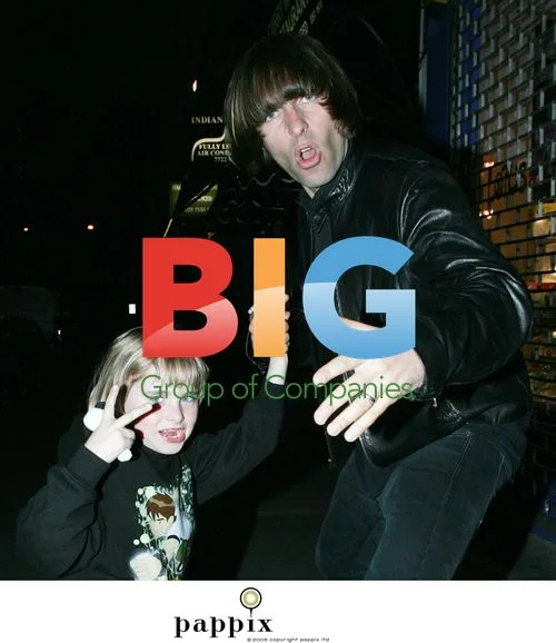 Liam and Gene Gallagher pull off kung-fu moves