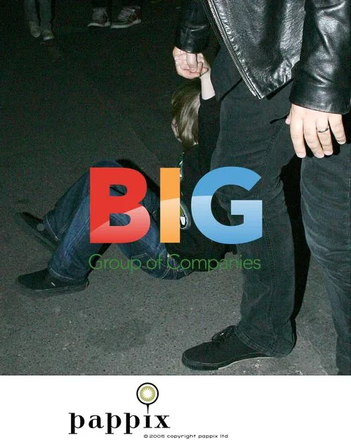 Liam Gallagher and son Gene do kung-fu in London