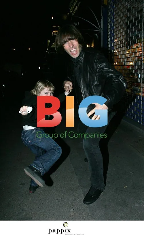 Liam Gallagher and Son Kung-Fu