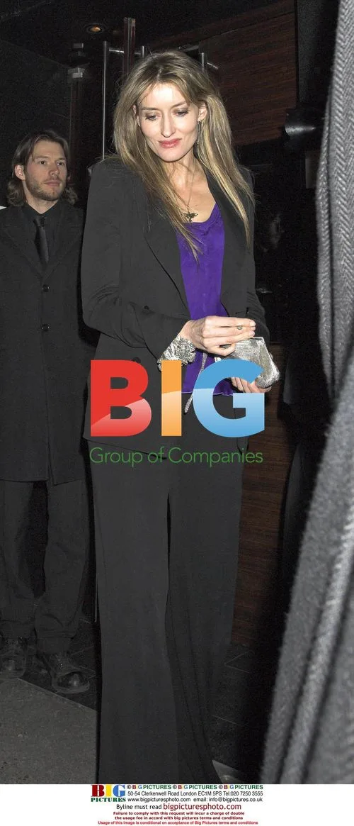 Natasha McElhone at George Clooney Party