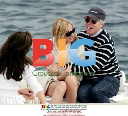 Tommy Hilfiger and girlfriend at Cannes