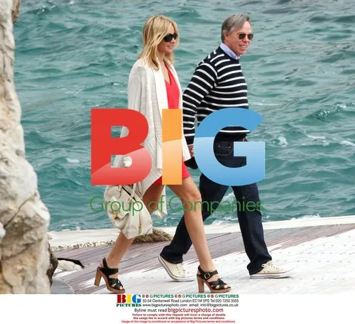 Tommy Hilfiger and Girlfriend at Eden Roc Hotel in Cannes