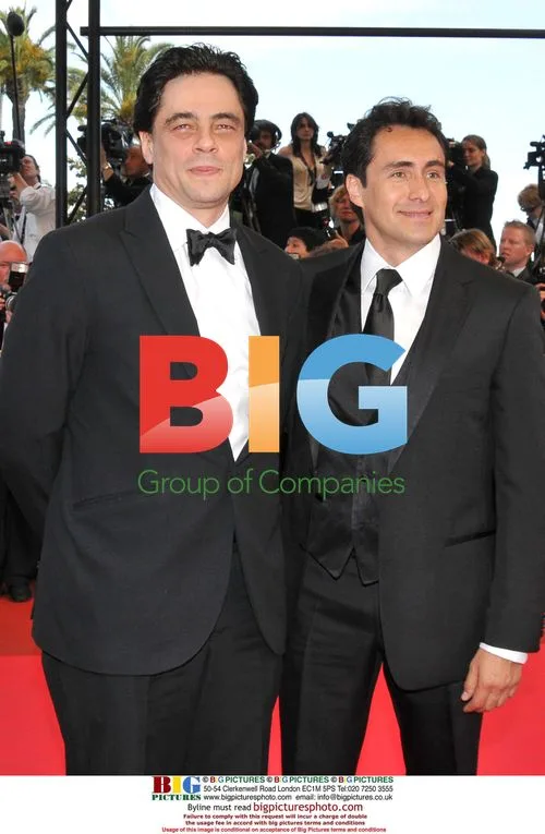 Guillermo Del Toro & Demian Bichir at "Che" Premiere