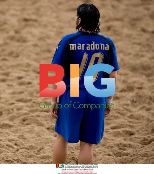 Diego Armando Maradona Junior at 2008 Fifa Beach Soccer World Cup