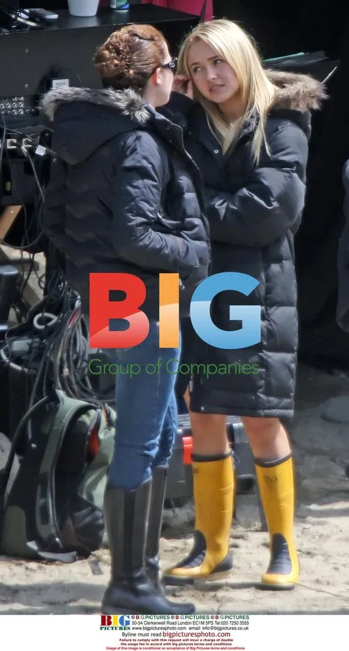 Hayden Panettiere on "I Love You Beth Cooper" set