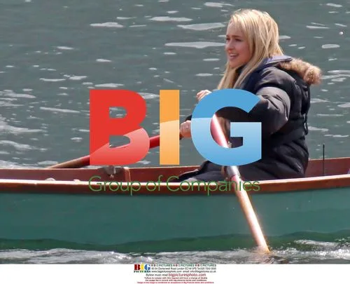 Hayden Panettiere on set of "I Love You Beth Cooper"