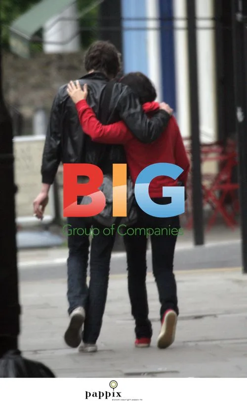 Sadie Frost and Kristian Marr Kissing