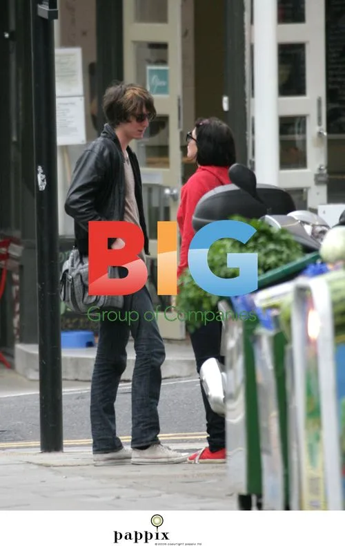 Sadie Frost and Kristian Marr Spotted Kissing