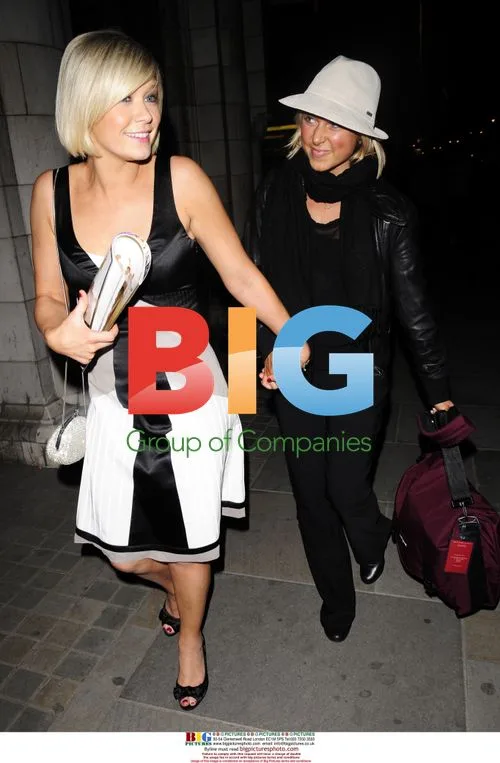 Suzanne Shaw and Kristina Lenko at "Never Forget" Musical