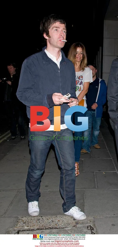 Noel Gallagher and Sara McDonald at The Met Bar