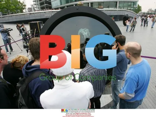 Telectroscope linking London and New York