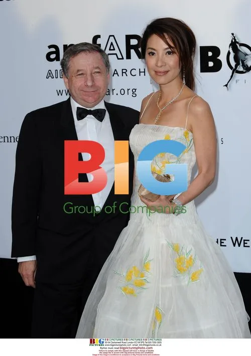 Michelle Yeoh and Jean Todt at amfAR Cannes 2008