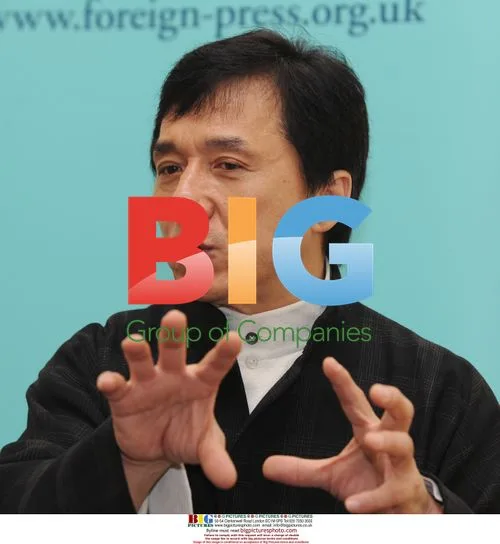 Jackie Chan promotes 'Wushu' film in London