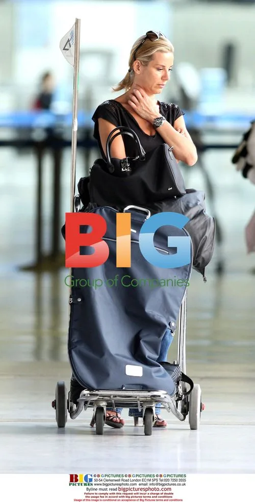 Celebs Leaving Nice Airport, France