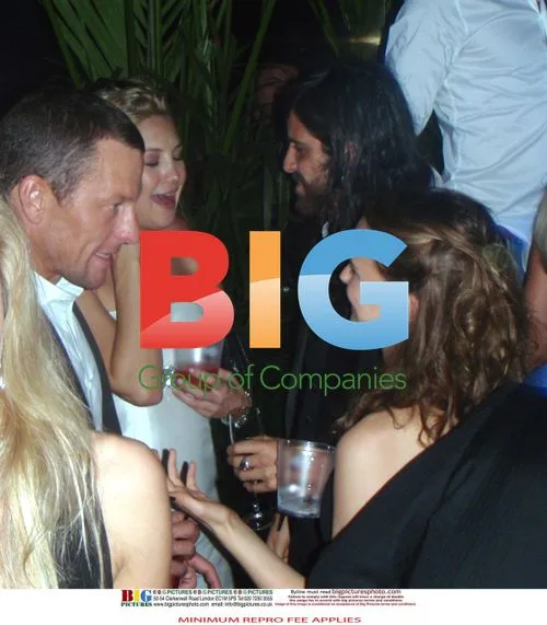 Kate Hudson and Lance Armstrong at Cannes Party