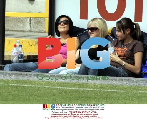 Tina OBrien at Charity Football Match